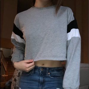 H&M cropped sweater, size S